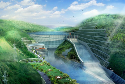 册亨老挝南塔河1号水电站项目